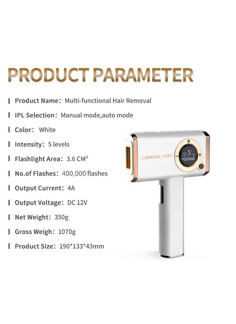 Lescolton LS-T110 Multi-Functional Freezing Point Hair Removal Device