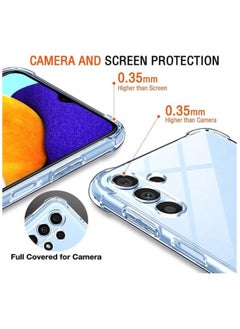 Generic For Samsung Galaxy A25 (5G) Shockproof Silicone Back Defender Cover , Defender Corners and Semi Transparent Back Compatible With Samsung Galaxy A25 (5G) (6.5') (Clear)  - Image 4