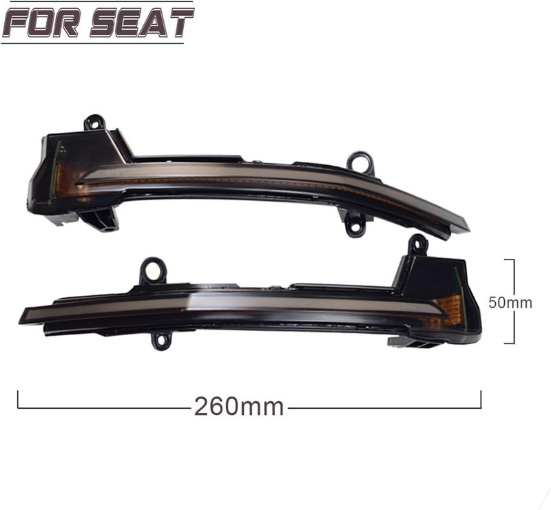 QASULER Dynamic Turn Signal Light for Seat Vehicles - Image 2
