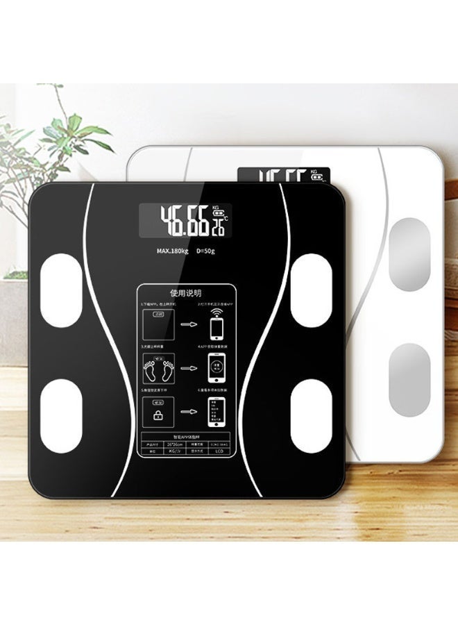 Body fat electronic scale, body weight scale, intelligent electronic Bluetooth scale, portable electronic scale, fat scale - Image 1