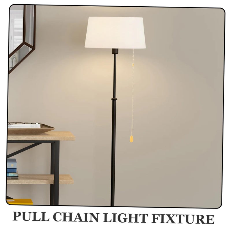 Pull Cord Light Switch For Bathroom Lamp Strong Durable Ceiling Fixture - Image 5