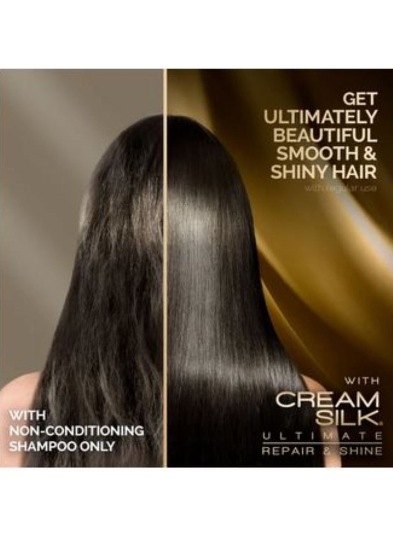 Creamsilk Triple Keratin Collagen Serum Conditioner – Ultimate Repair & Shine for Ultra Soft & Shiny Hair 170ml  - Image 4