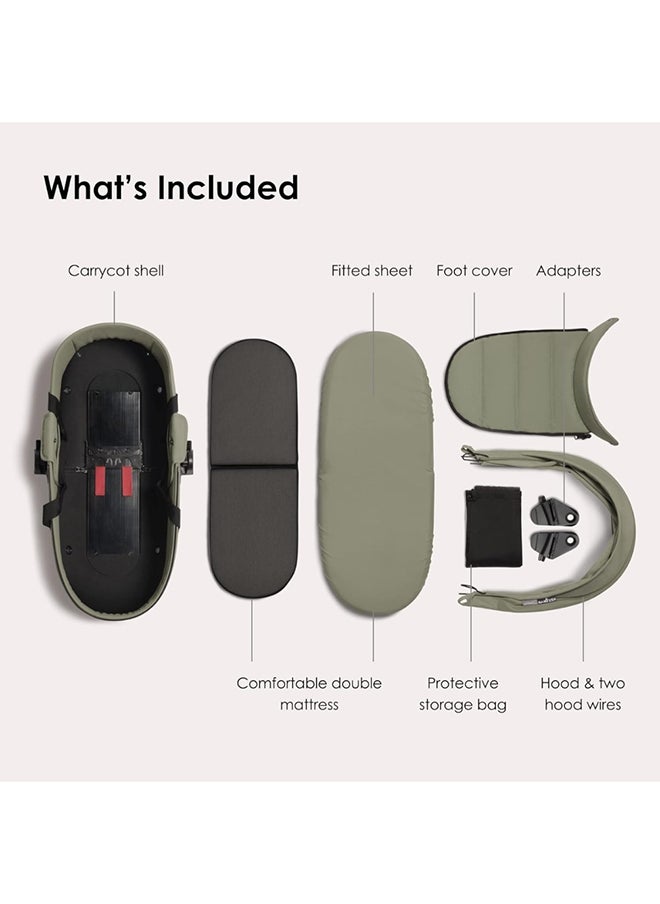 STOKKE Yoyo Newborn Shell Olive For Yoyo Stroller In Olive  - Image 3