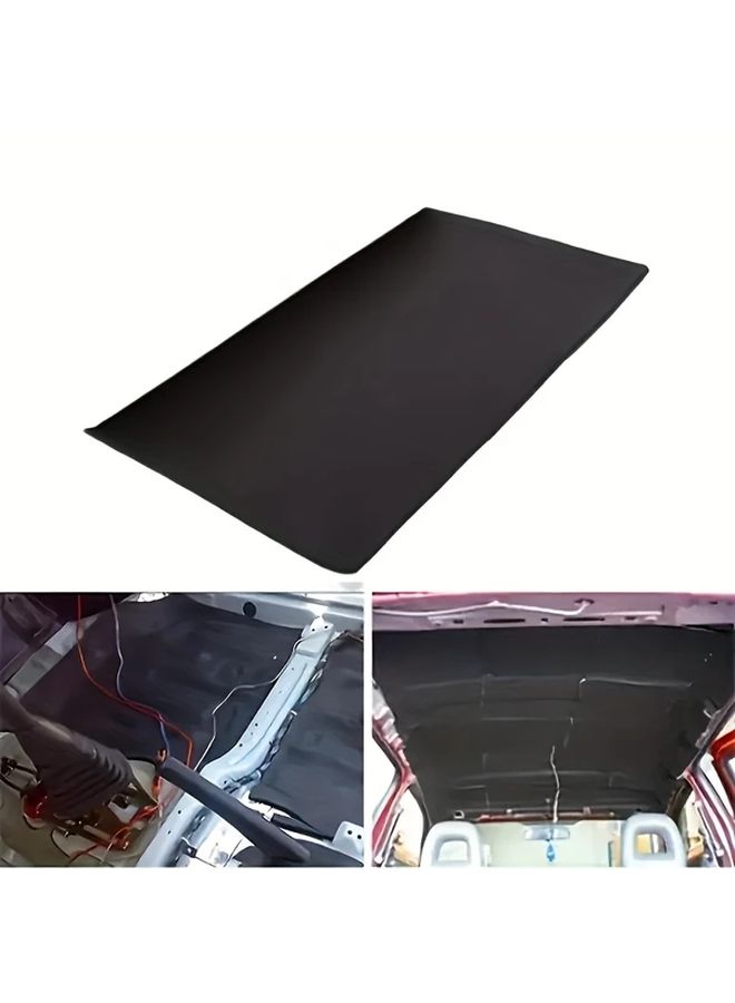 Car Engine Thermal Insulation Noise Reduction Mat 39.37x39.37 Inch Heat Shield Sound Deadener - Image 5