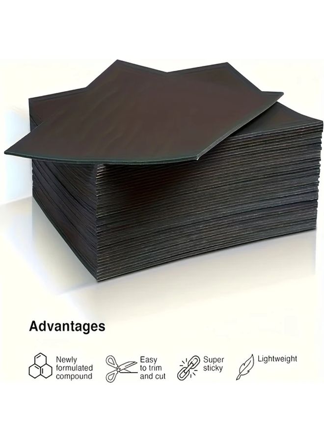 Car Engine Thermal Insulation Noise Reduction Mat 39.37x39.37 Inch Heat Shield Sound Deadener - Image 3