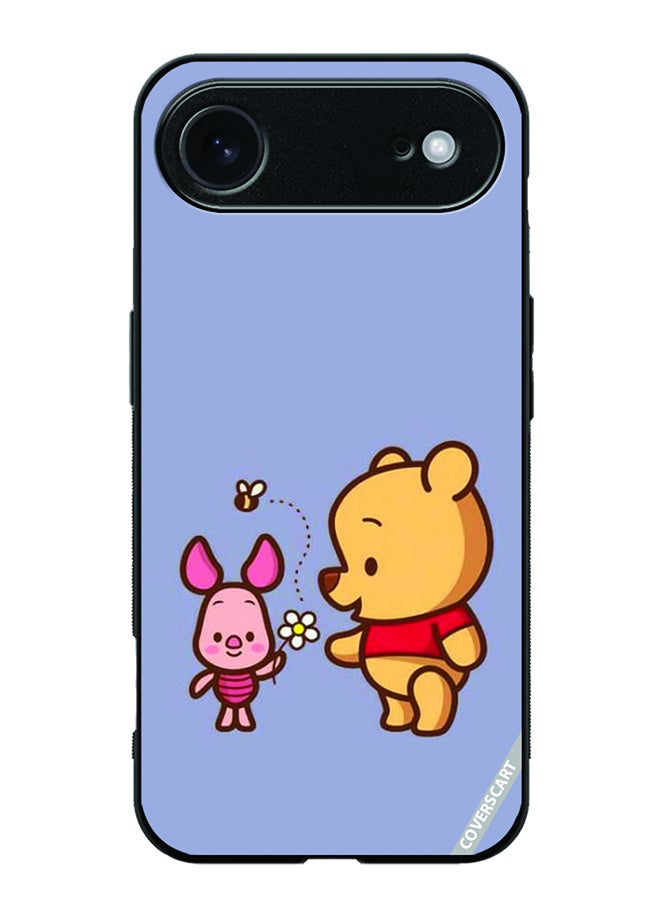 Protective Case Cover For Apple iPhone 17 Air Pooh Design Multicolour