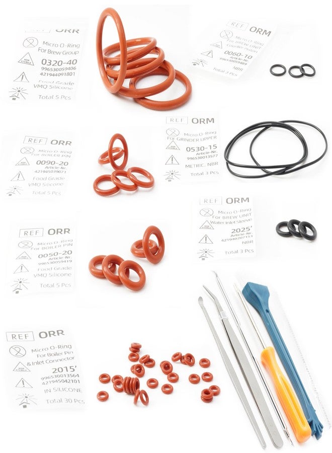 FUSHIPRO O Rings Replacement Parts for PHILIPS Latte Go 2200 3200 3500 LatteGo EP4300 5100 5400 Pannarello 1200 2200 2500 3200 Series to Solving Fully Automatic Espresso leakage - Image 1