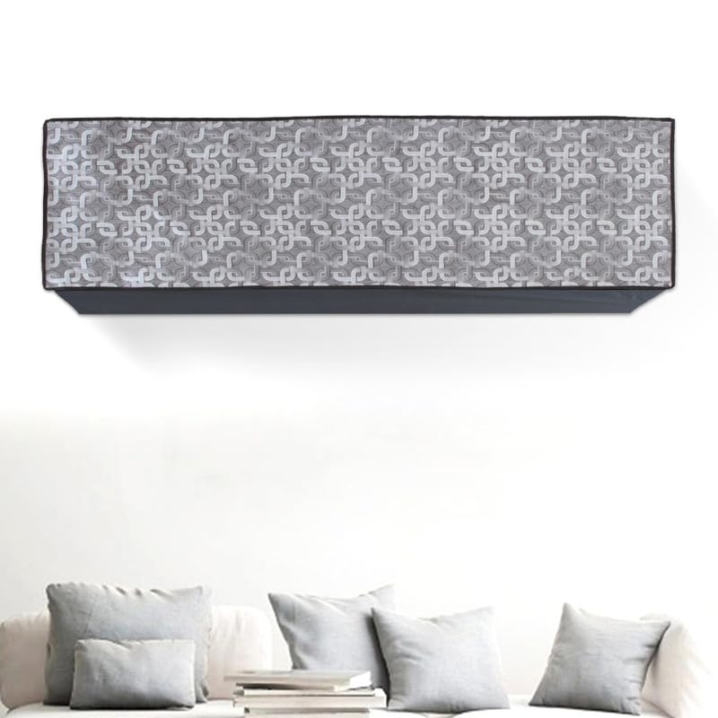 DREAM KING Polyester Water Proof & Dustproof 1.5 Ton To 2 Ton Capacity Split Indoor Ac Cover Suitable For Samsung (22X106X31) - Image 5