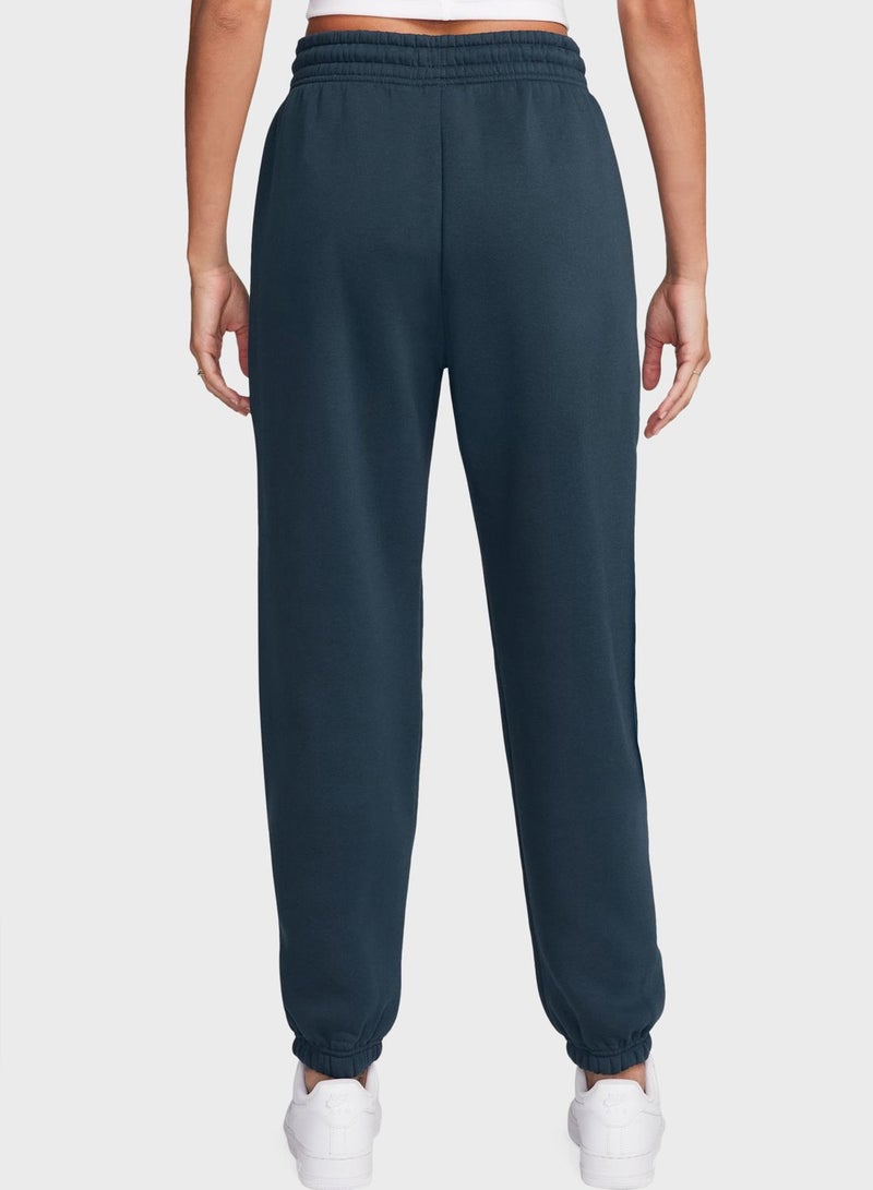 Nike Nsw Phoenix Fleece High Rise Oversized Pants  - Image 2