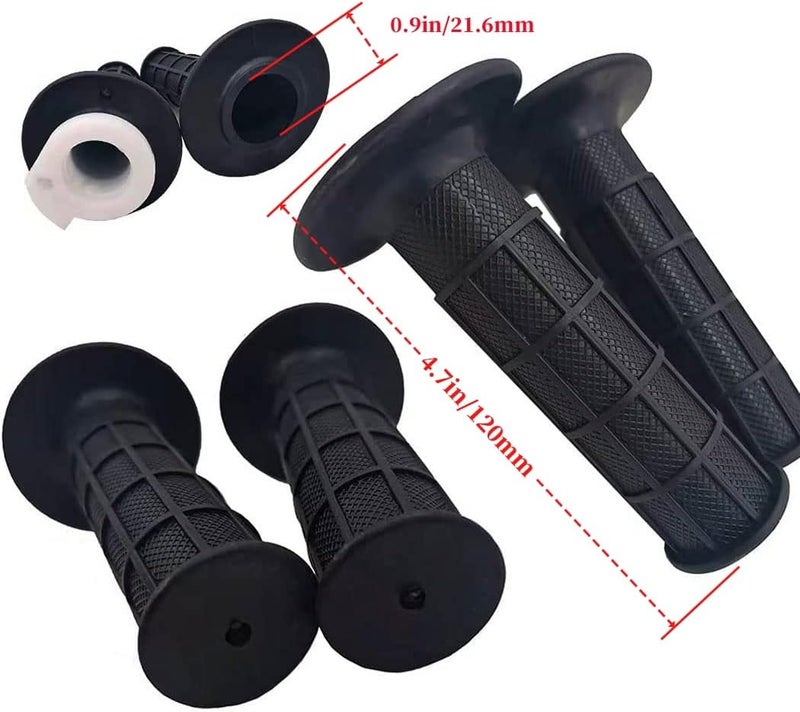 Aniro Moto Auto-Moto Twist Throttle Cable Housing Grips Set for Mini Pit Bikes - Image 4