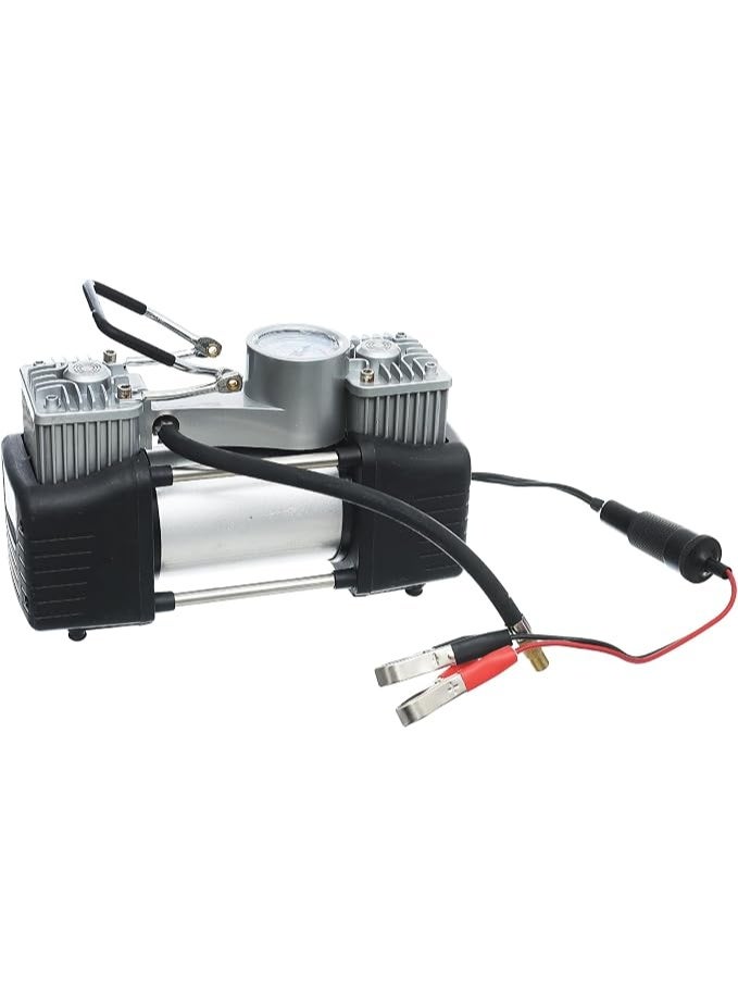 Dual-Piston Car Air Compressor - Dual Performance & Rapid Inflation - Image 2