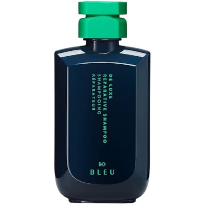 R+Co BLEU DE LUXE REPARATIVE SHAMPOO  HYDRATES, STRENGTHENS, ADDS SHINE, REPAIRS COARSE, FRAGILE, OR DAMAGED HAIR, SEALS CUTICLES, IMPROVES TEXTURE AND ELASTICITY, VEGAN, 8.5 OZ - Image 1