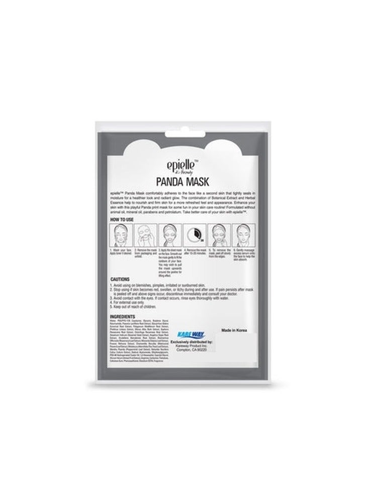 Epielle Panda Character Mask For Nourishing & Firming - Image 3