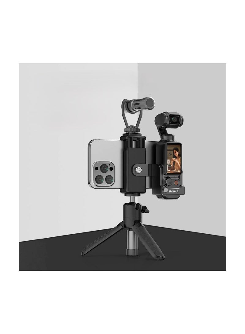 Magnetic Mount Stand Compatible with DJI Osmo Pocket 3, Holder Expansion Adapter Mount Bracket Accessories Adjustable Clip Clamp Mount with Expand Frame - Image 1