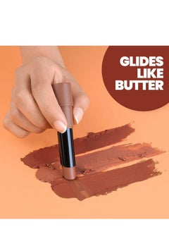 Mars MARS Matte Box Set of 3 Lipsticks for Women | Long-Lasting | Smooth Finish | Moisturising | One Swipe Pigmentation (3x3.2 gm) (04-Brown)  - Image 3