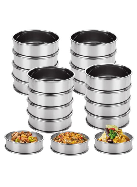 12 PCS Stainless Steel Round English Muffin Rings, 3.15 Inch Muffin  Tart Rings, for Kitchen Cooking Baking