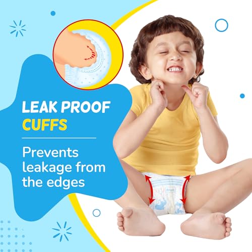 Niine Baby Diaper Pants, Extra Large(XL) Size (12-17 Kg) | 48 Count, Pack of 2| With Diaper Change Indicator| Faster Absorption |Up to 10 Hours Protection| Anti-Rash Diapers - Image 4