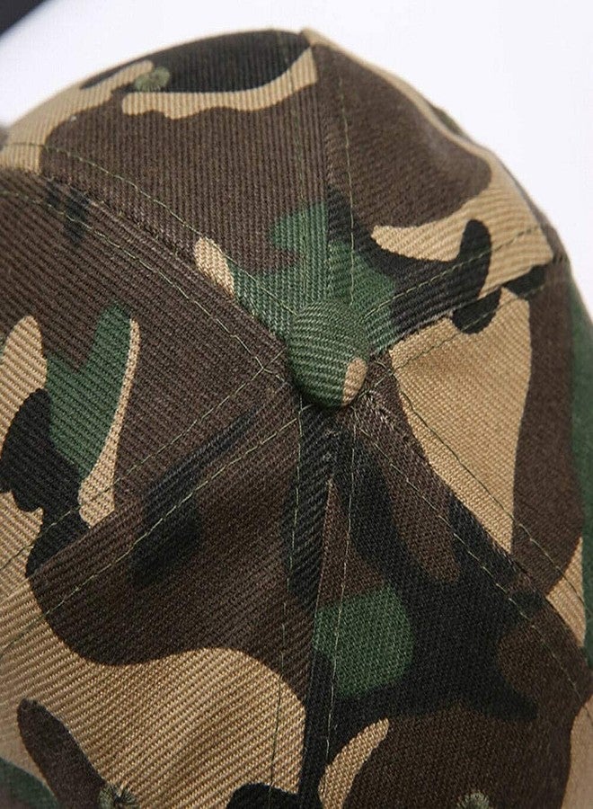 FASHOLIC Unisex Cap Cotton Army Cap Summer Baseball Military Hat with Adjustable Strap - Image 5