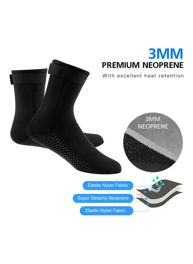NIBEMINENT Neoprene Wetsuit Socks 25.00X3.00X17.00cm - Image 2