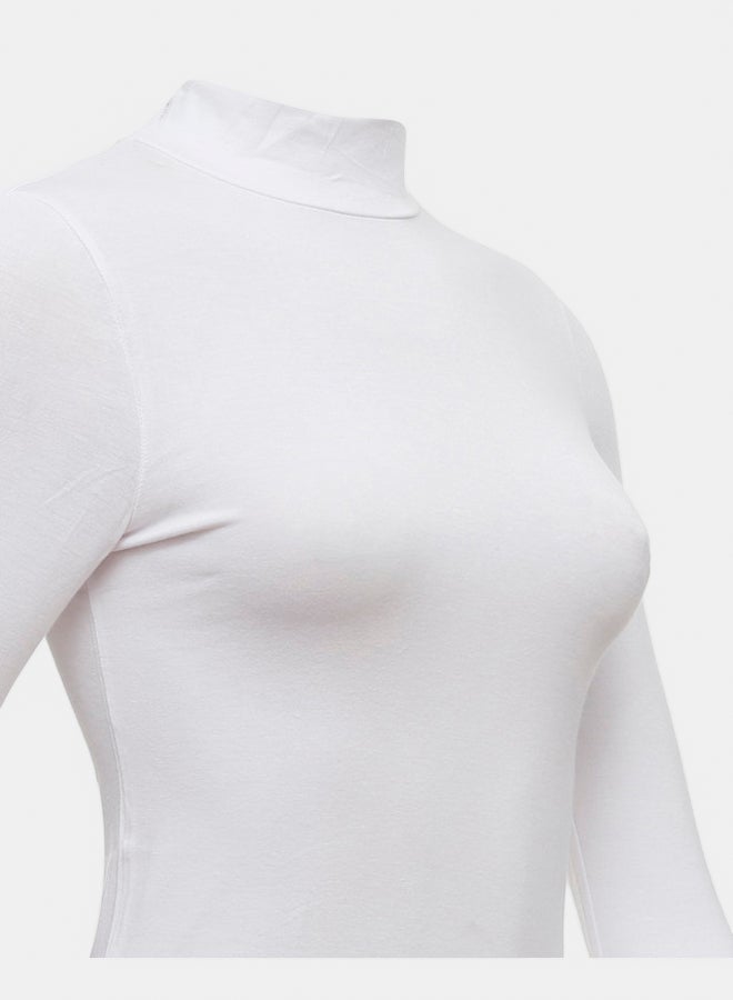 Carina High Neck Long Sleeves Top (Cookies) - Image 3