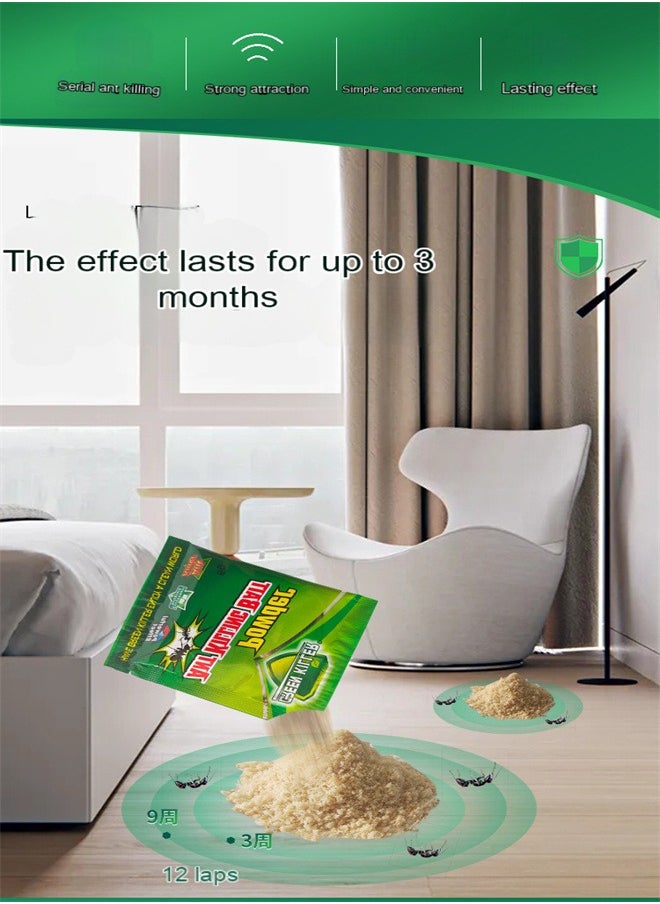 Miezhang Qing New Cockroach Killer Powder 10Packs  - Image 4