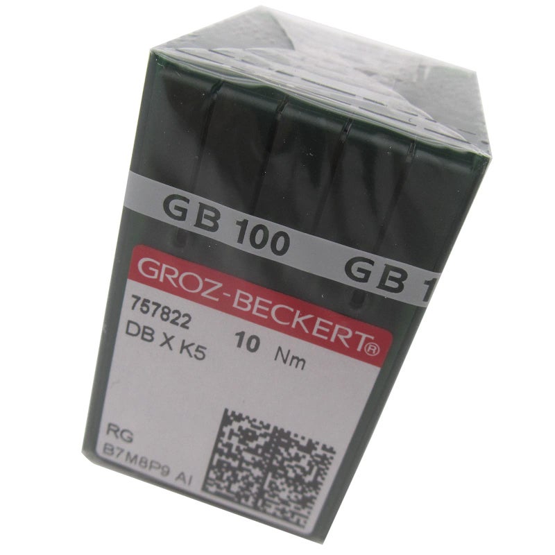 ckpsms GROZ-BECKERT Needle in CKPSMS Clear Plastic Box- 100 Groz Beckert DBXK5 Industrial Embroidery Sewing Machine Needles Compatible with Tajima Barudan SWF (Size 75/11) - Image 5