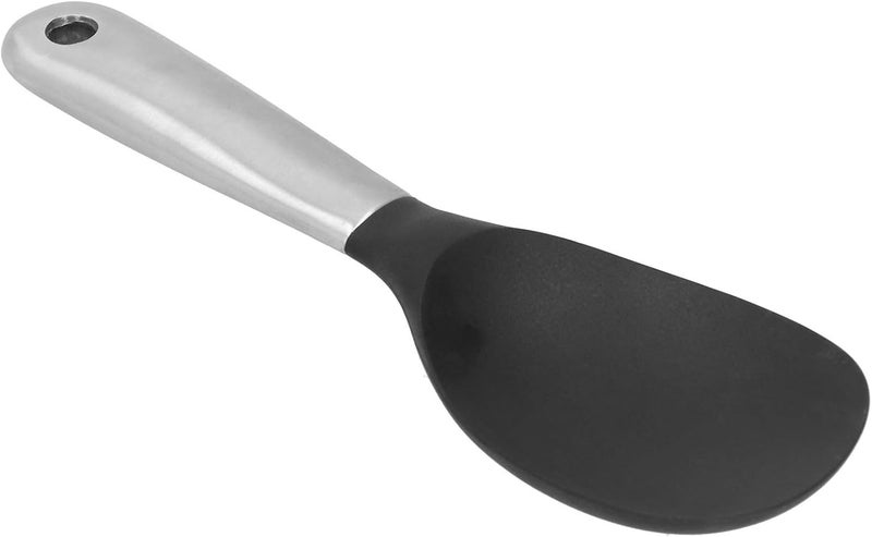 ويوبلز ملعقة أرز من الفولاذ المقاوم للصدأ، غير لاصقة، مع فتحة للتعليق، أداة مطبخ - Image 1