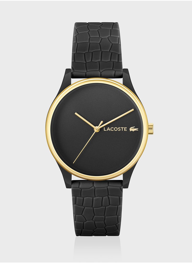 LACOSTE Crocodelle Silicone Strap Analog Watch  - Image 1