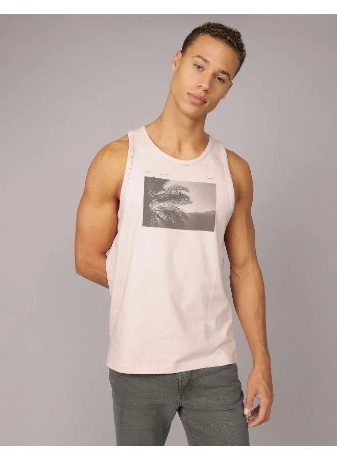 American Eagle AE Photo Graphic Tank Top