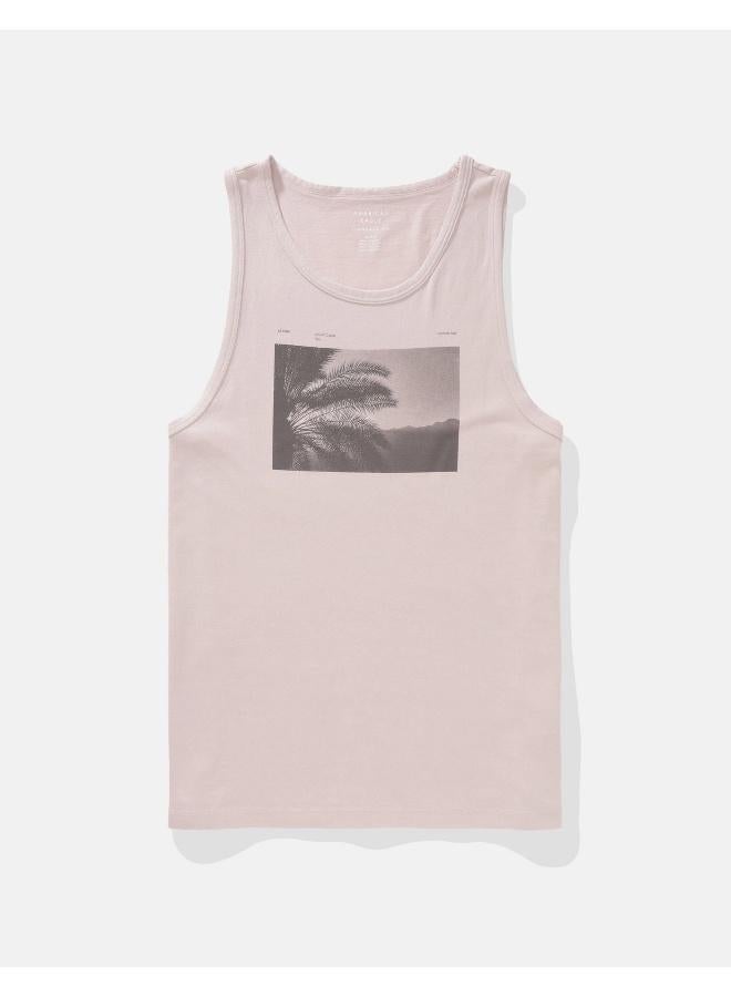 American Eagle AE Photo Graphic Tank Top - Image 3