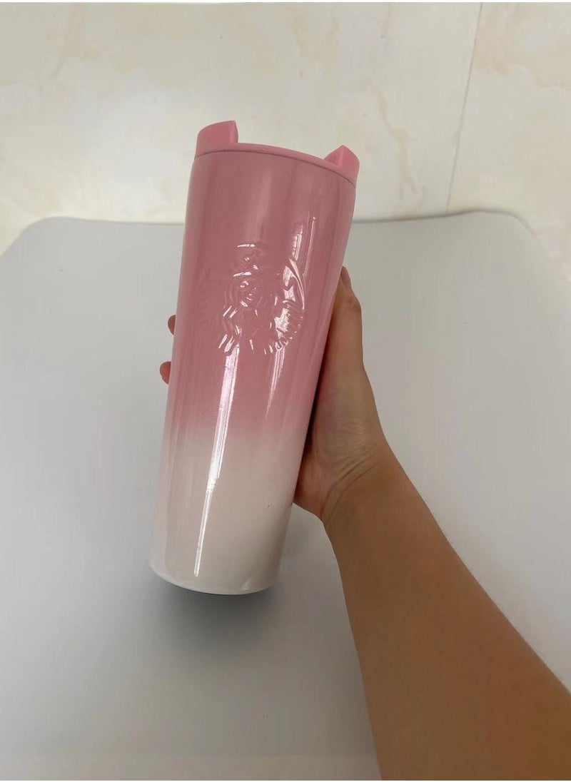 Starbucks Starbucks 304 Stainless Steel Large Capacity Water Cup Insulation Cup 