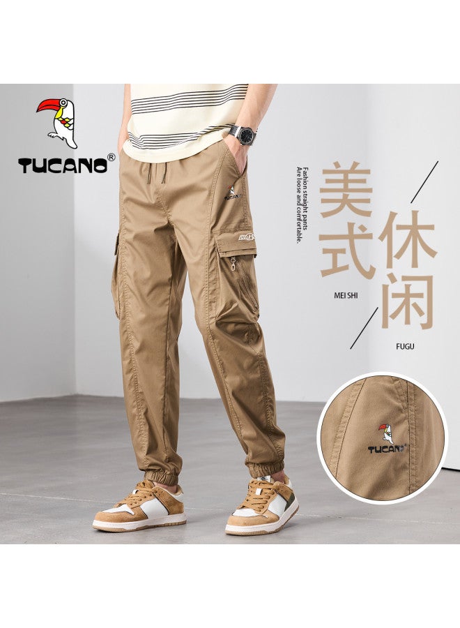 Tucano men's Casual Pants - Stylish, Comfortable & Skin-friendly Straight-leg Trousers With Multiple Pockets For A Handsome Look - Image 2