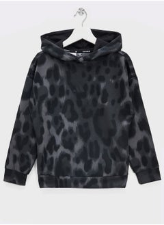 Adidas Youth Future Icons All Over Printed Hoodie  - Image 1