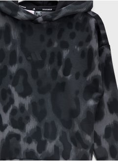 Adidas Youth Future Icons All Over Printed Hoodie  - Image 3