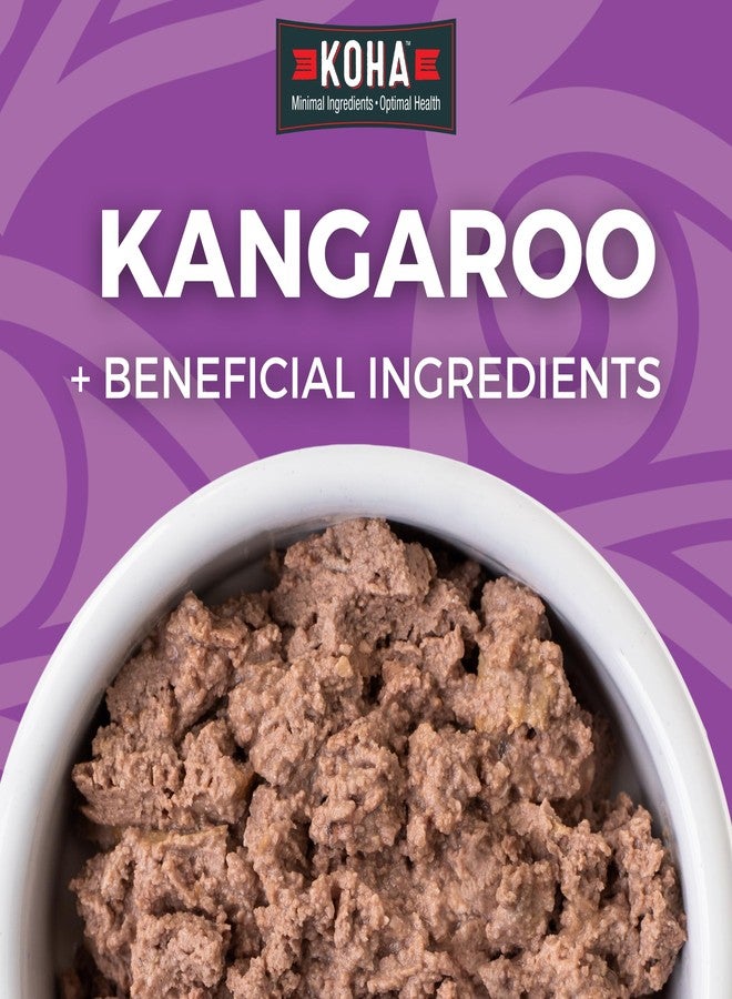 KOHA Limited Ingredient Diet Kangaroo Pate for Cats - Single Meat Cat Food for Sensitive Stomachs - Pate Kangaroo Cat Food with No Fillers, 5.5 oz - Trial Pack (3 Cans) - Image 2