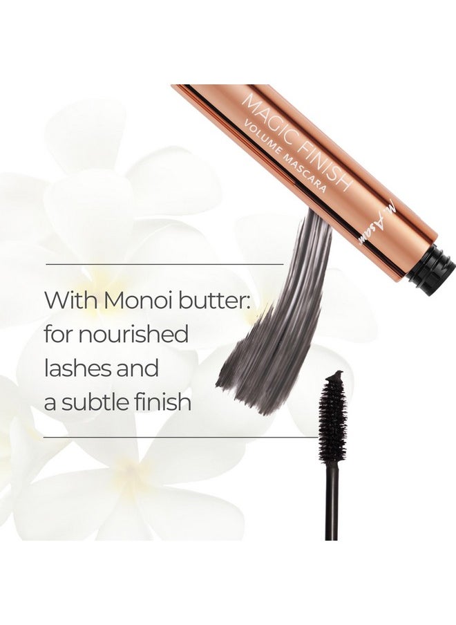 Magic Finish Volume Mascara - Black Mascara For Enhanced Eyelashes, Innovative Make-Up Brush Technology Helps Capture Each Eyelash For Extra Length, 0.33 Fl Oz