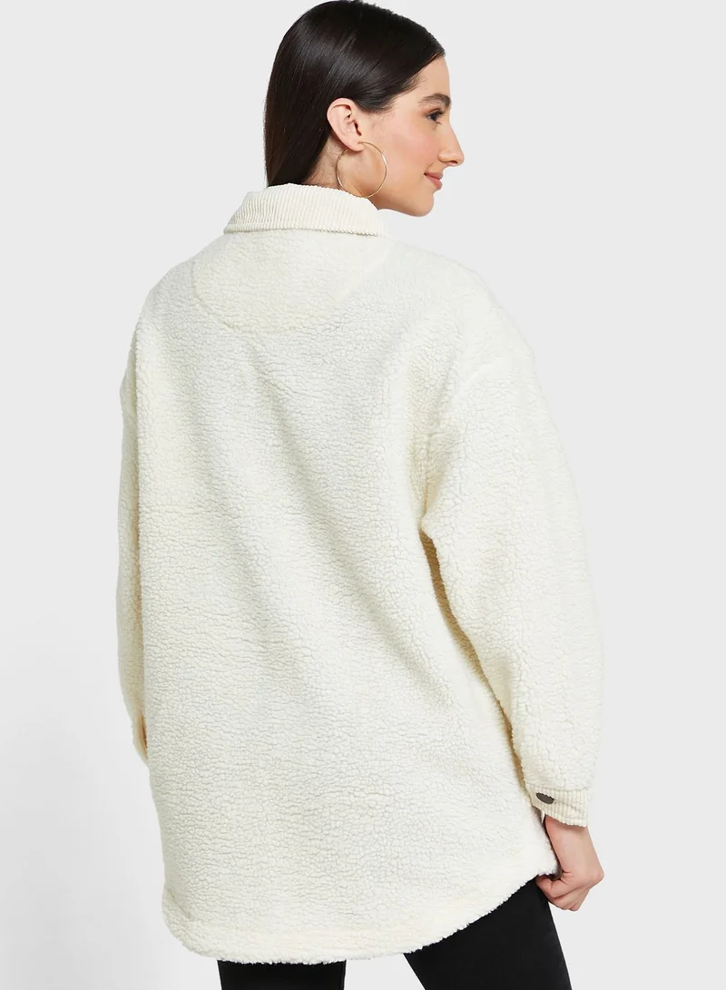Cotton On Teddy Boxy Shacket