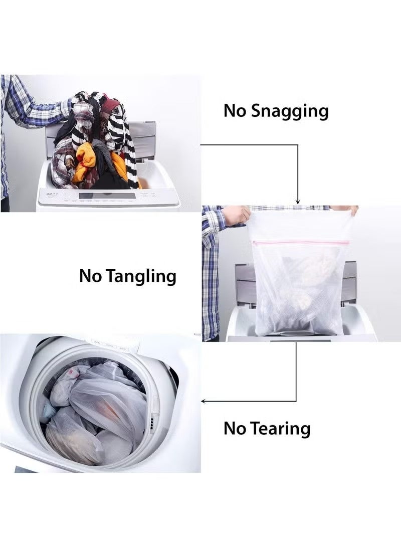 Mesh laundry bag for socks – protective bags for clothes during washing - Image 2