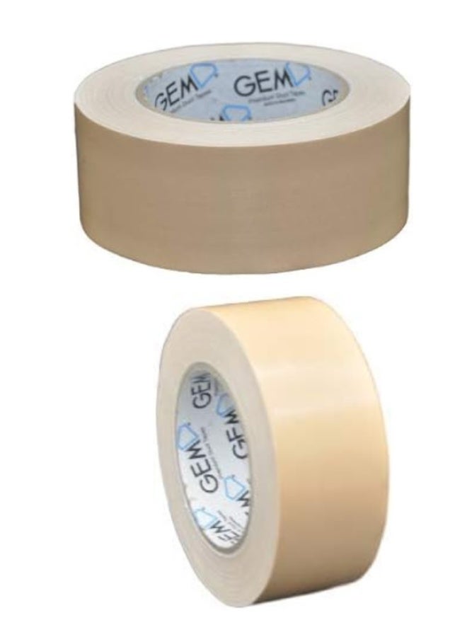 جم شريط لاصق دكت تيب جيم بريميوم، عرض 50 مم، طول 25 متر، لاصق قوي للغاية، لون بيج - Image 4