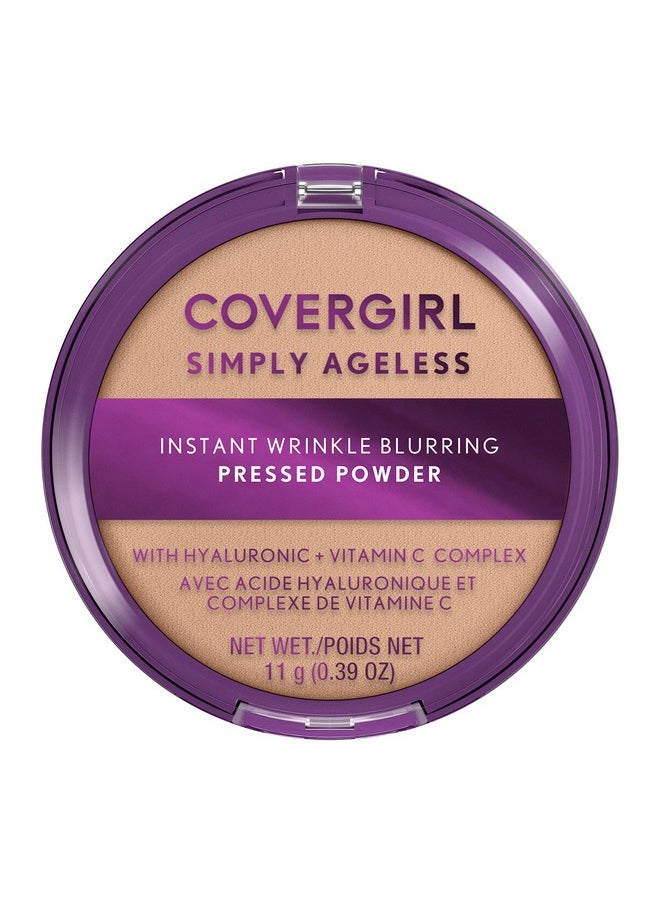 CoverGirl Covergirl Simply Ageless Instant Wrinkle Blurring Pressed Powder, Classic Ivory, 0.39 Oz  - Image 1