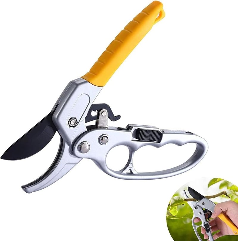 Aputue Pruning Shears for Gardening, Professional Bypass Garden Pruners with Safety Lock, Sharp Precision Blades for Plants, Flowers, Branches and Outdoor Gardening Tools with Ergonomic Handles - Image 1