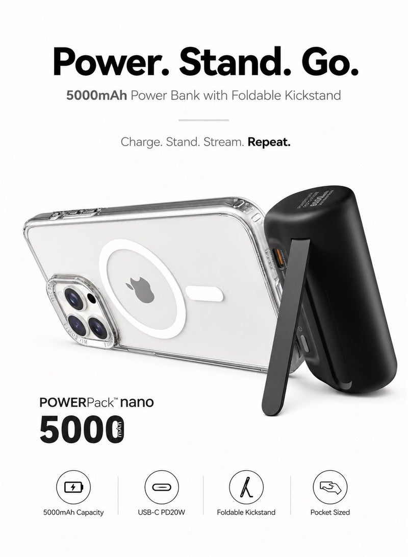 MICRODIA Fast Charging Bundle – 35W Dual-Port Wall Charger & 5000mAh Nano Power Bank - Image 3