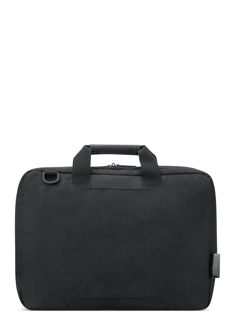 DELSEY Esplanade 2-compartment satchel-PC 15.6" Black - Image 4