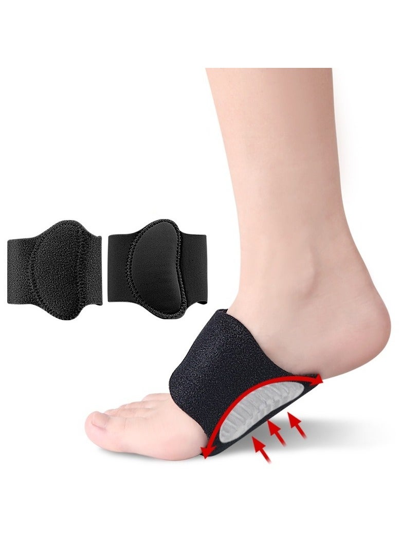 Orthopedic Arch Support Brace for Plantar Fasciitis Relief, Adjustable Compression with Gel Pad Cushion for Flat and High Arch Feet Pain Relief - Image 1
