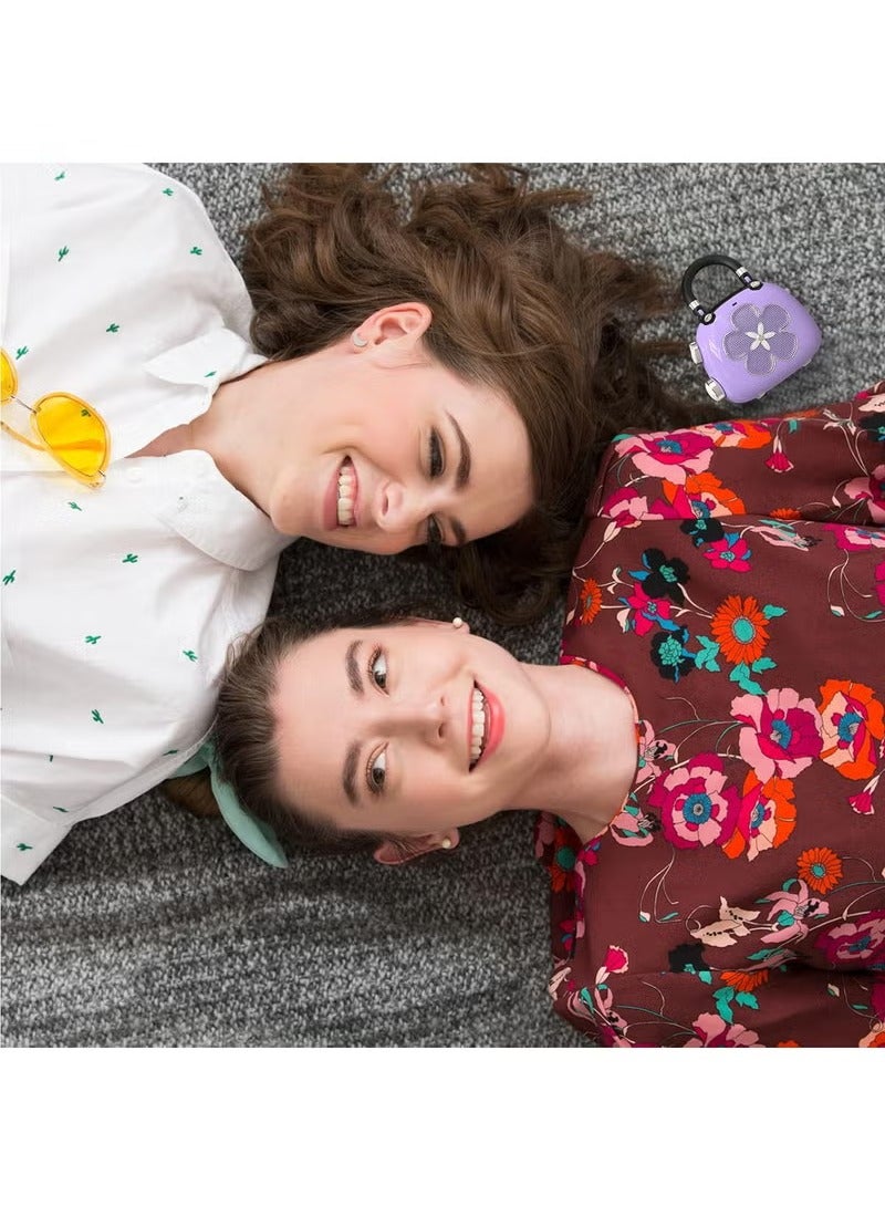 Arabest Candy Cute Bluetooth Speaker, Mini Portable Speaker with Mighty Sound, Retro Stylish Design, Adorable Speaker for Room, Desk Decoration, Present for Minors, Women-Red - Image 2