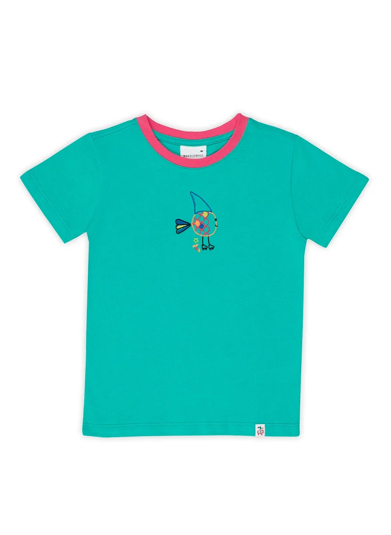 بيتليبيز Green Cute Shark T-Shirt