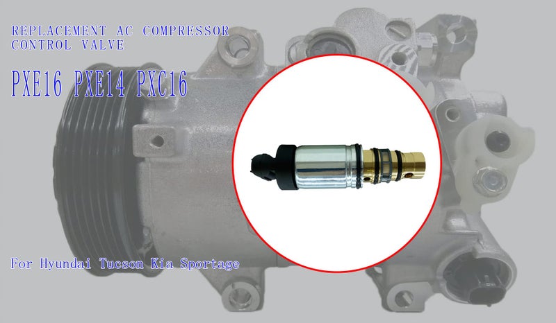 QSERON AC Compressor Control Solenoid Valve for Kia Rio 2012-2017 1.6L,Sportage Hyundai Tucson Volvo XC60 BMW X1 MINI,S60 V60 V70 Peugeot Citroen PXE16 PXE14 PXC16 - Image 5