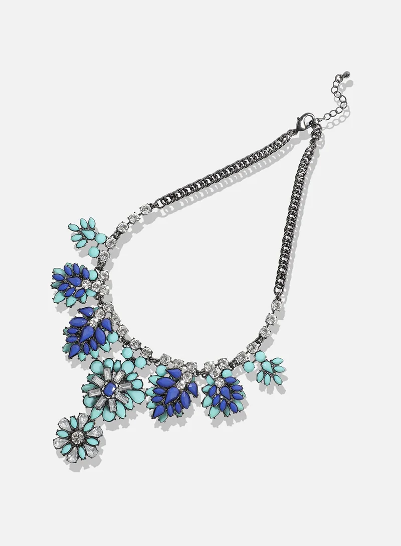 SOHI Designer Statement Stone Artificial Necklace Jewellery