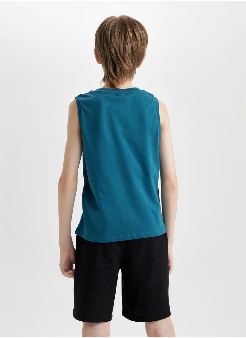 ديفاكتو Crew Neck Vest