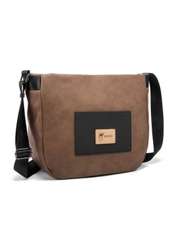 YH3562 Large Capacity Vintage Fashion Leather Crossbody Bag, COFFEE - pzsku/ZCB562F1760BE2E20125CZ/45/_/1663369252/5f5601e8-360a-4d1d-b417-a99eba2e08f0